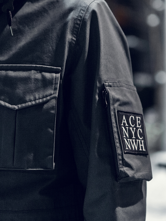 wings+horns x nanamica x ace hotel | 10 year anniversary custom gore ...