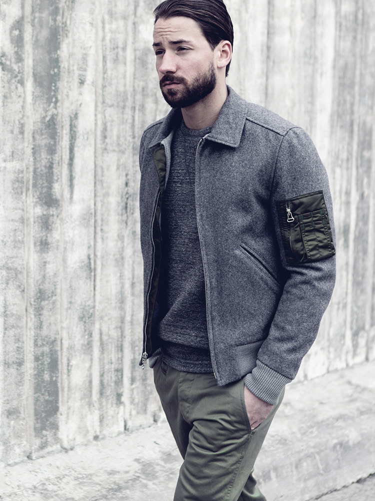 Wings + horns bomber jacket by Borre XS | birraquepersianas.com.br