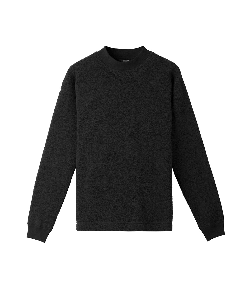 wings+horns Polartec Shearling Fleece Crewneck